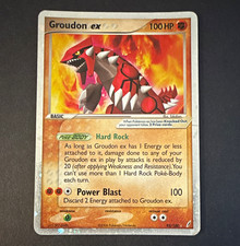 Pokémon TCG Groudon Holo Rare EX Emerald 5/106 English 80 HP on eBay