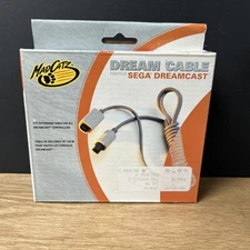 Mad Catz Sega Dreamcast Dream Cable Controller Extension BRAND NEW