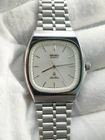 Vintage Seiko 6030-5310 SILVERWAVE Silver Dial (1980s) Men Quartz Watch! RARE!