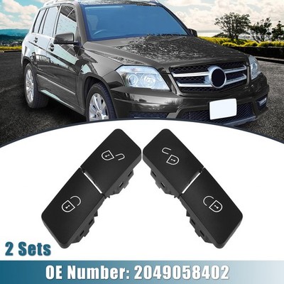 2 Set Door Lock Control Button Front Left Right for Mercedes-Benz E400 2014-2017