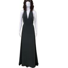 JILL Jill Stuart Halter GOWN MAXI DRESS women’s size 2 Green *