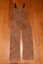 NEW Carhartt Womens Heavy-Duty Insulated Bib Overalls WR027 Sz 4 x 30 32 Small S
