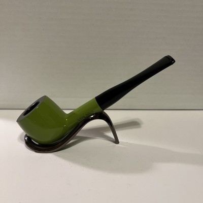 green tobacco pipe Rare Find Vintage NOS Green The Pipe Unsmoked Tobacco Pipe