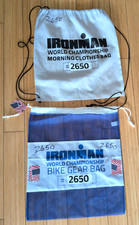 Ironman World Championship Athlete Morning Clothes Bag And Bike Gear Bag