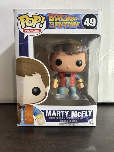 Marty McFly - Back to the Future - Movies Funko Pop 49 With Protector