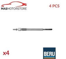 GLÜHKERZE GLÜHKERZEN BERU GN047 4PCS P FÜR TOYOTA AYGO 1.4 HDI WNB10_ 1.4L