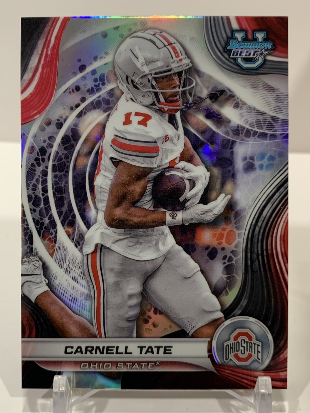 2024 Bowman Best U - Refractor #47 Carnell Tate - Buckeyes