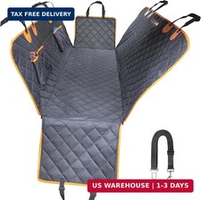Dog Seat Cover for Back Seat, Waterproof Dog Hammock for Car  SUV  600D Oxford S