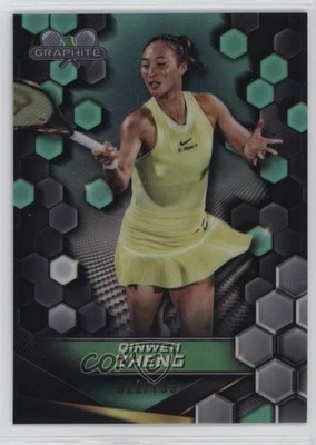 2024 Topps Graphite Aqua Refractor 22/199 Qinwen Zheng #88 Rookie RC pe8