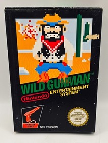 Wild Gunman | Nes Nintendo Game | Boxed Complete Cib | Tested Pal