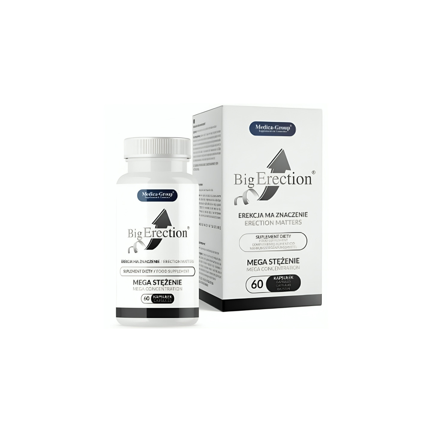 Medica Group Nera - Efficace Potenziatore Dell'erezione Per Uomini 60 Capsule - Immagine 2