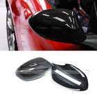 For BMW E89 Z4 2009-2015 Side Rearview Mirror Cover Stick On Caps Carbon Fiber 