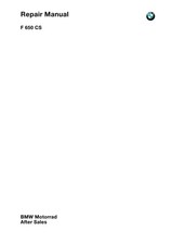 BMW - F650C - MANUALE OFFICINA - DATATO 2001