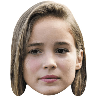 Alba Baptista (Natural) Big Head. Larger than life mask.