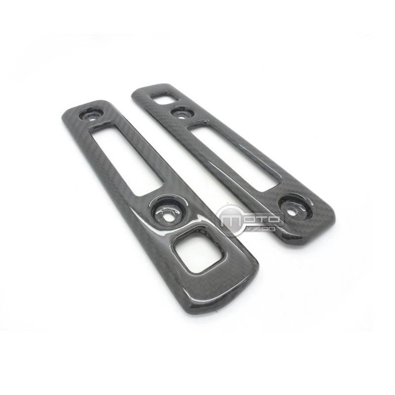 Caches latéraux de radiateur carbone brillant Yamaha FZ8 premium
