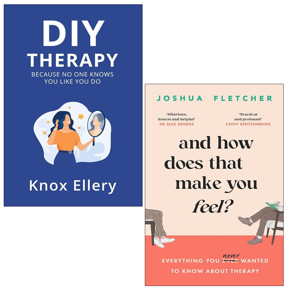DIY Therapy Knox Ellery, And How Does That Make You Feel 2 Books Collection Set