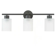 Bellevue Lydia 3 Light 23" Wide Vanity Light GBF13025MBK, Matte Black