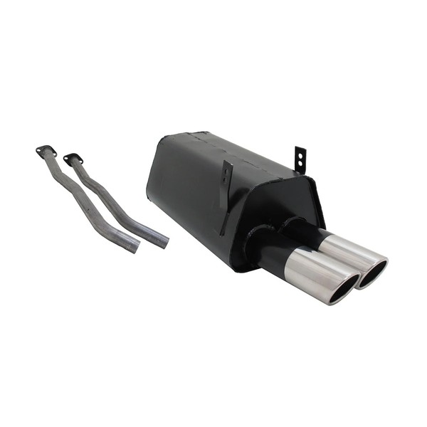 Novus Sportauspuff FüR BMW 3Er E36 325I 2X76 Sr-Design EndschalldäMpfer Mit ABE-image