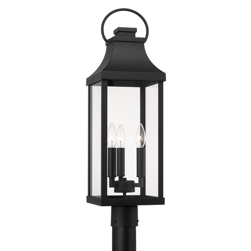 Capital Lighting 946432 Bradford 3 Light 27" Tall Outdoor Single - Picture 1 of 12