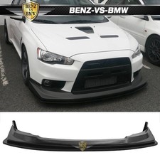 Fits 08-15 Mitsubishi Lancer Evolution Evo X V Style Front Bumper Lip -pu Fits 08-15 Mitsubishi Lancer Evolution Evo X V Style Front Bumper Lip -pu