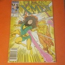 Marvel Classic X-Men #13 Wolverine Storm Cyclops Copper Age Comic Book 1987
