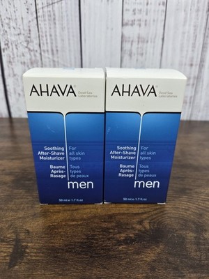 2x AHAVA Men s Soothing After-Shave Moisturizer 1.7 Oz