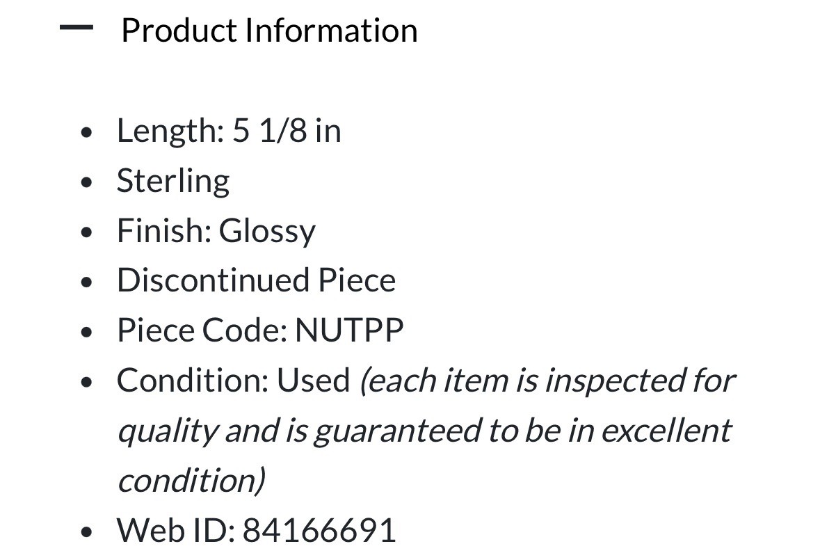 Pearl Handled Nut Picks x 3 (Sterling Silver) by MERIDEN CUTLERY CO