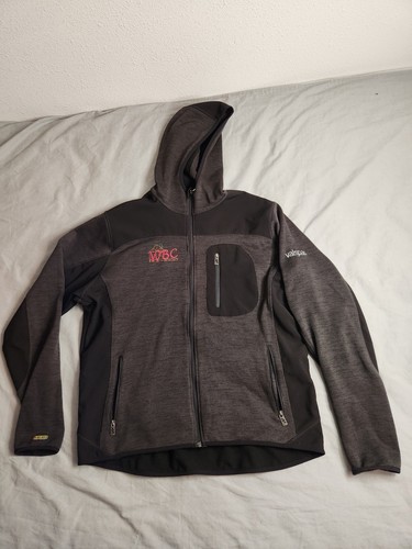 Hoodie BlakläDer Con Cremallera Completa - Negro/gris Oscuro, Bolsillo Canguro | Sudadera Con Forro Rugoso