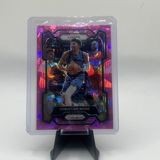 2023-24 Panini Prizm - Christian Wood #245 Pink Ice Prizm