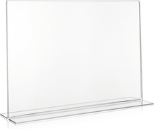 Cavalletto Pubblicitario DIN A3, Cavalletto a T in Formato Orizzontale, Cavallet