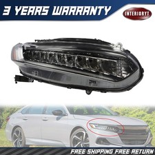 Full Led Headlight Assembly For 2018-2022 Honda Accord Right Passenger Side