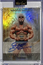 Scott Steiner True 1/1 Autograph NEW 2026 Wildcard Matte Metal