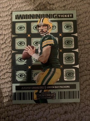 2022 Panini Contenders - Winning Ticket Aaron Rodgers #WT-ARO | eBay