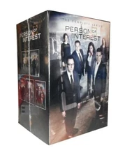 PERSON OF INTEREST Complete Series Seasons 1-5 (DVD 27-Disc Box Set) Region 1