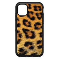 OtterBox Symmetry for Apple iPhone Pick Model - Brown Black Leopard Fur Skin