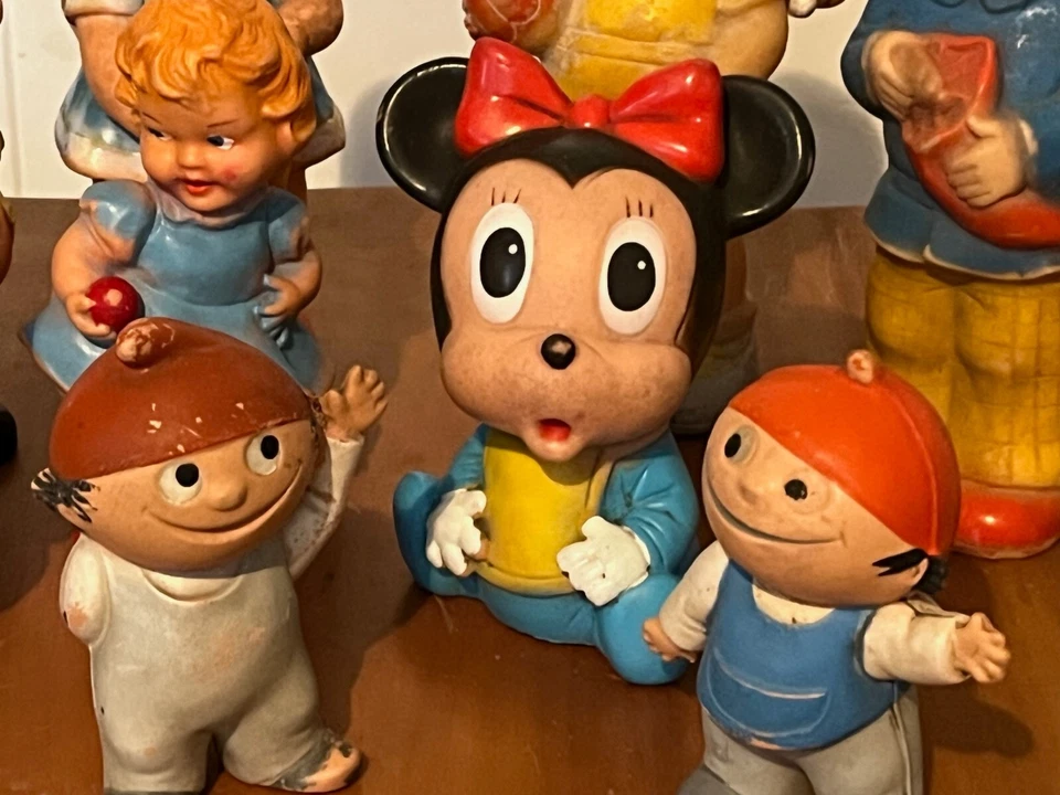 Walt Disney und andere Gummifiguren " Vintage" Rarität 10 St. Konvolut - Bild 4 von 4
