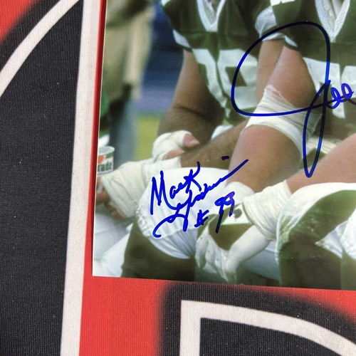 Marty Lyons Joe Klecko Gastineau New York Jets Signed 8x10 Photo Autographed COA - Picture 2 of 6