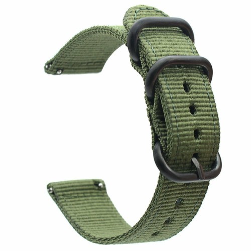 Cinturino Cordura doppio strato spesso passanti acciaio ansa 20 mm robusto moda - Bild 8 von 13