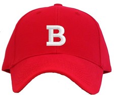 Letter B Initial Embroidered Pro Sport Baseball Cap - Available in 7 Colors Hat