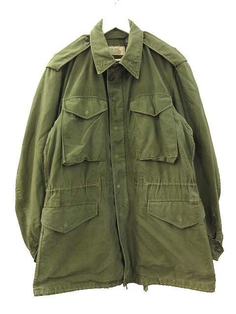 Used 50s US ARMY M-51 Field Jacket S-LONG (TALON Zip, Stains
