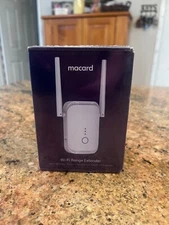 Macard WiFi Range Extender 300Mbps WiFi Booster  SEALED NEW