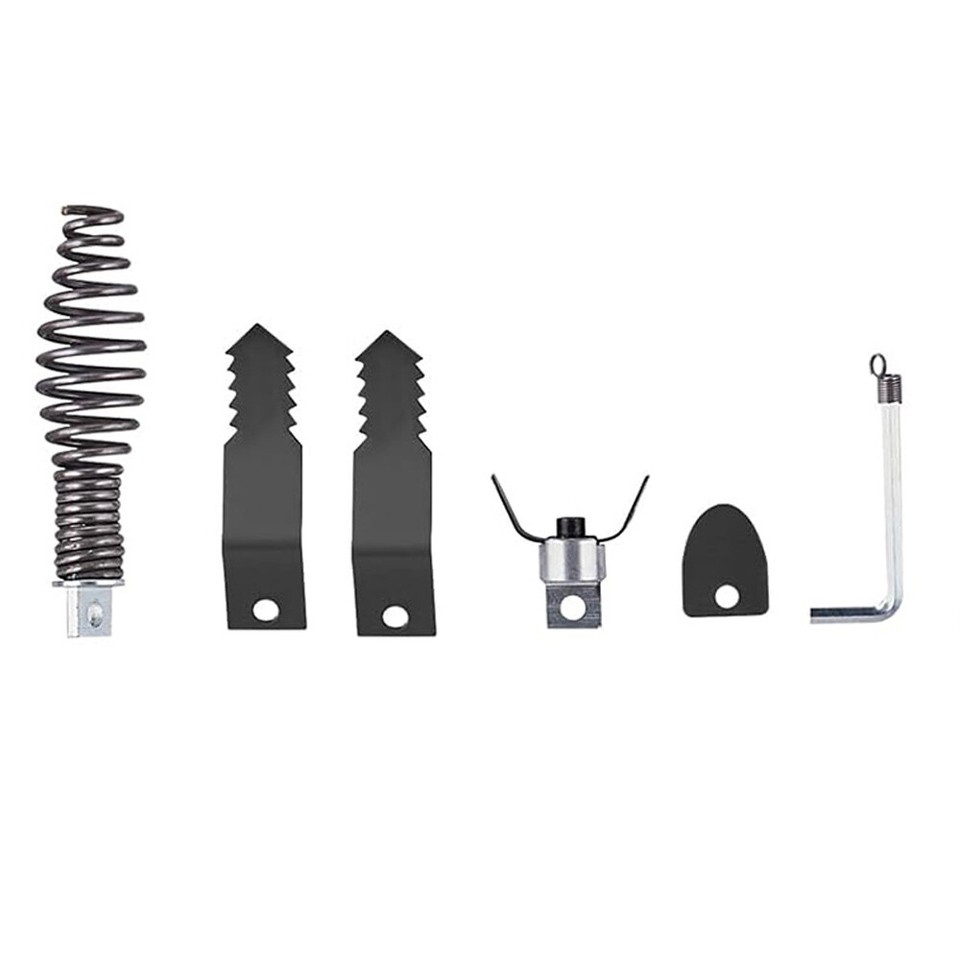 4 Piece Set SEWER SNAKE AUGER BITS DRAIN CLEANER BITS CUTTERS Pipe 4-piece-set-sewer-snake-auger-bits-drain-cleaner-bits-cutters-pipe