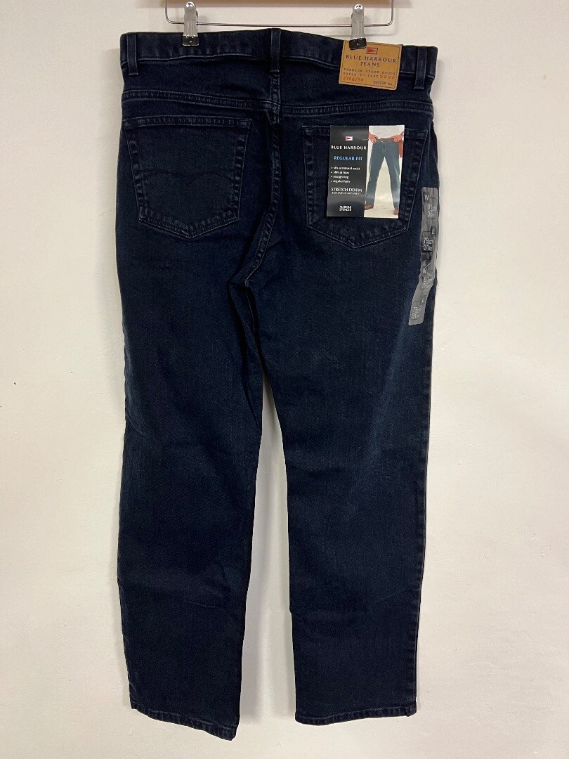 M&S Men’s Dark Blue Denim Jeans W36 L31 CG H14 eBay