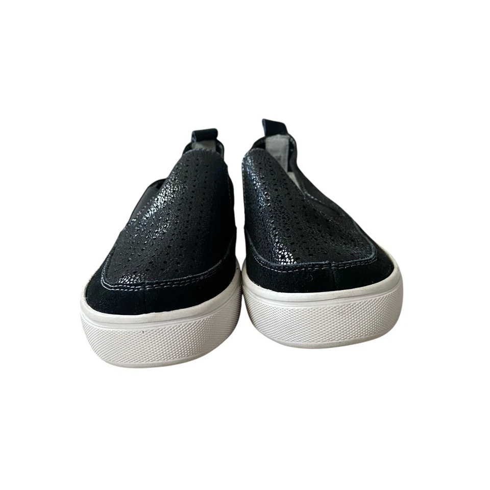 BM Bernie Mev Mujer Negro Con Blanco Suelas de Goma Zapatos Sin Cordones Informales 8-8.5 Foto 4 de 4