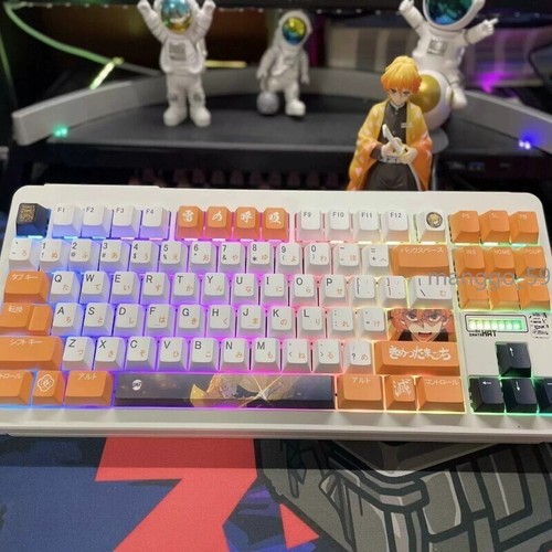 Demon Slayer Agatsuma Zenitsu Animation Breath of Thunder Keycap BPT 108Keys 1PC - Picture 5 of 6
