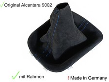 FÜR HYUNDAI I 30 N ORIGINAL ALCANTARA © 9002 SCHALTSACK RAHMEN NAHT DUNKEL BLAU