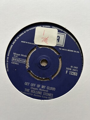 The Rolling Stones - Get Off Of My Cloud - 7'' 