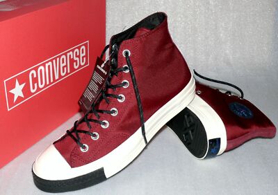 Converse 161478C Chuck 70 HI Canvas Schuhe Sneaker Boots 44,5 48 Burgundy Egret