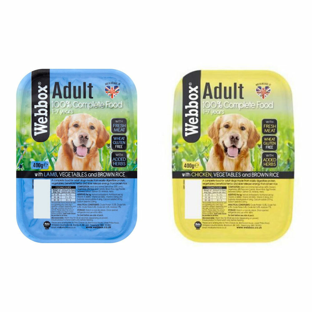 webbox senior dog food