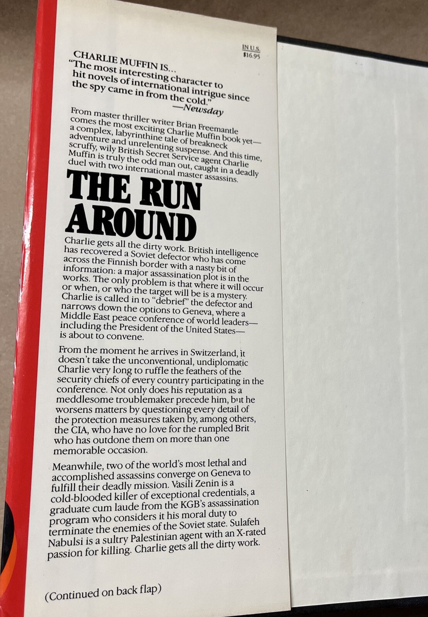 Charlie Muffin Ser.: The Run Around by Brian Freemantle (1989